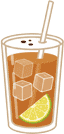 Iced Lemon Coffee Icon